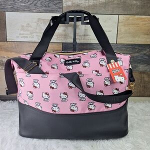 Hello Kitty Travel Weekender Duffle Tote Bag - NWT - A742809